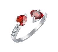 Anello Luminoso A Led Treppiede Anelli di fidanzamento con zirconi a taglio rotondo da donna. Anelli di gioielli per donna Del Signore Degli Anelli (C, One Size)