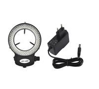 Anello luminoso accessorio per microscopio, illuminazione senza ombre con controllo dell'intensità variabile, illuminatore luminoso focalizzato per