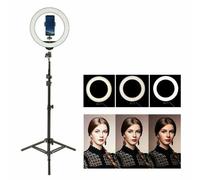 ANELLO LUMINOSO LED CON TREPPIEDI PER SELFIE LUCE TIK TOK RING LIGHT12" TELEFONO