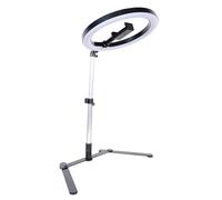 Anello Luminoso LED Dimmerabile Per Selfie Lampada Ad Anello USB Per Fotocamera Del Telefono Luce Di Riempimento Per Fotografia Con Supporto Per Telefono Per Trucco Dal Vivo