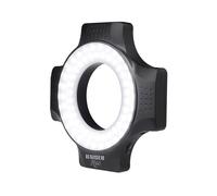 Anello luminoso LED Kaiser Éclair per fotografia macro - 60 LED di luce bianca regolabile con 6 anelli di adattamento - Nouvo