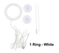 Anello lunghezza palo amplificatore 25 cm luce crescita bianco 120 cm cavo 2A 5V [EEK: A+]