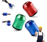Anello Magnetico 1/4" per Insulti, Magnetizzatore e Smagnetizzatore per Cacciaviti e Trapani, Portainserti Universale(C-1)