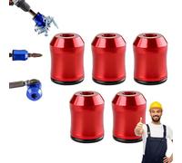 Anello Magnetico 1/4" per Insulti, Magnetizzatore e Smagnetizzatore per Cacciaviti e Trapani, Portainserti Universale(M-1)