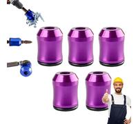Anello Magnetico 1/4" per Insulti, Magnetizzatore e Smagnetizzatore per Cacciaviti e Trapani, Portainserti Universale(K-1)