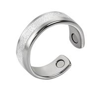 Anello magnetico da uomo, gioiello elegante con design aperto, anello regolabile per donna, per notte, sonno, casa, viaggio, lavoro, viaggio, viaggio, festa, Se référer à la description, Metallo