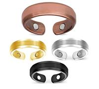 ANELLO MAGNETICO DIMAGRANTE COLORI ORO NERO RAME ARGENTO REGOLABILE