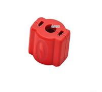 Anello magnetico per cacciavite, supporto magnetico per punte da 4,5-6,5 mm, strumento in gomma per cacciavite elettrico (rosso)
