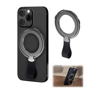 Anello Magnetico per Cellulare con Cordino in Silicone Anello di Sicurezza Magnetico Anello Rimovibile Girevole a 360 Gradi per iPhone 16/15/14 Pro/Max/Plus/Mini e telefoni Android