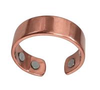 Anello magnetico per dolcetti, regolabile, terapeutico, per alleviare lo stress e il dolore, sottile, aperto
