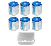 Anello Magnetico per Viti | 6 Pezzi Attrezzo Manuale Trasparente,Anello Magnetico Forte per Viti da Trapano | Per Uomini Professionisti Artigiani E Miglioramento Casa