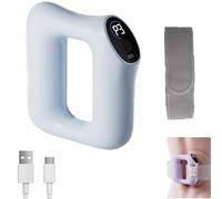 Anello massaggiante multifunzionale per la fascia,brucia grassi e modellamento di tutto il corpo, massaggiatore senza fili,ergonomico e multifunzionale, modalità di massaggio regolabili (Blue)