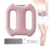 Anello Massaggiante Per La Fascia - Rullo Per Tessuti Profondi Senza Fili A 5 Velocità, Strumento Massaggiante Per Cintura Per Il Muscolare | Rilassamento Di Cosce, Gambe E Pancia, Recupero P