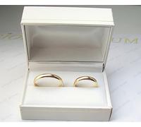 Anello matrimonio in oro giallo n. 2 pezzi anelli per sposi fedi nuziali