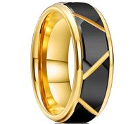 Anello ME-31995 - Oro / Nero / 65mm