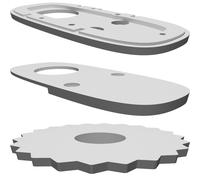 Anello Messa a Fuoco Copertura per Logitech C310 Webcam Regolazione 3D