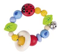 Anello motorico tattile Coccinella Goki con sonaglio