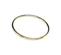 Anello naso oro giallo 9 carati 10 mm anello cerchio 22 g (0,6 mm) oro pierci...