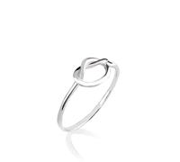Anello nodo promessa d'amore amicizia in argento 925