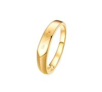 Anello Oro Giallo 750, Anello Uomo Elegante "Stare Insieme" Oro 18 Carati Gioielli Di Moda Misura 17