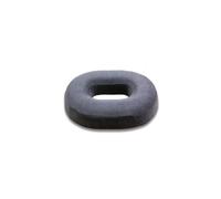 Anello ortopedico per sedile e cuscino per emorroidi - Comodo cuscino antidecubito di colore grigio per sollievo e supporto