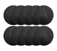Anello Pacciamatura Albero - 10pcs Round Weeđ Barrier | Tree Circles Protector Mat Tessuto Non Tessuto - Controllo Erbacce Protezione Radici | Giardino Paesaggistica
