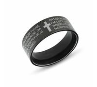 Anello Pater Noster uomo donna Anellissimo in acciaio 316L