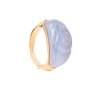 Anello PDPaola Agata Blu Shell AN01-C59-12 Donna Taglia 12