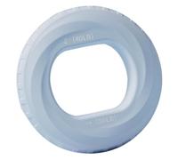 Anello per allenamento con di presa, anelli di rinforzo per impugnatura, anelli di allenamento per esercizi di braccio in silicone, esercizi per dita e sollievo dallo stress a doppio