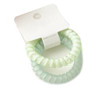 Anello per capelli elastico trasparente opaco, semplice e carino ornamento per capelli per studenti e donne, #914, Plastica/Resina, Nessuna gemma