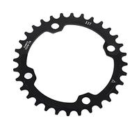 Keenso Anello per Catena Bici, 32/34/36 / 38T BCD Lega di Alluminio Mountain Anello in Acciaio a manovella Singola Anello Tondo per Bicicletta Anello per Catena per Riparazione Mountain