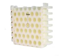 Anello per cavo in fibra ottica per Cat5 per Cat6 per cavi Cat7 con distanza tra i fori stretta e varianti di 6 fori 6x4 6x6 6x8 8x6 per un instradamento efficiente (6 x 6)