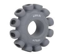 Anello per l'allenamento delle dita e dell'avambraccio, grip ring in silicone grigio, 60-70LB, specifico per arrampicata rock