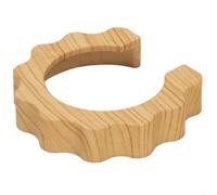 Anello per montaggio a testa di gruppo E61 da 58 mm, realizzato in ABS per mantenere forma e funzione in caso di riscaldamento ripetuto (colore noce (colore faggio (ABS))