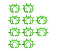 Anello per naso di - 10 anelli antisuzione per vitelli e bovini | Grandi strumenti di allevamento per utenti domestici, uso professionale, attrezzatura per l'allevamento sostenibile