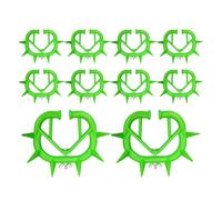 Anello per naso di mucca, 10 pezzi, anello per il naso del bestiame, vitello, mucca, svezzatore, silenzioso, per vitelli, anelli per svezzare i vitelli, per professionisti, principianti, utenti