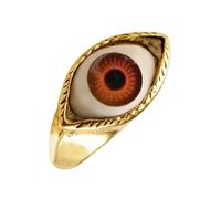Anello per occhi malvagi in lega - Anelli per occhi da donna | Ragazze gioielli da per collezione Incontri di lavoro in viaggio, blu turco Nazar, se beskrivning, vedi descrizione, Non pietra