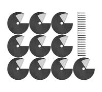 Anello per Pacciamatura per Alberi - Copertura Protettiva per Radici da 430 G | Anello di Protezione del Pacciame della Radice 'Albero con Chiodi A Terra, per Giardini, Paesaggi, Cortili, al