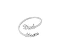 Anello per papà e mamma, personalità femminile Europa e America I mamma e papà., A, Metallo