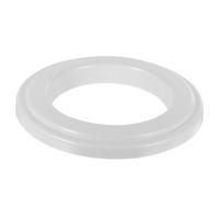 Anello per Pizza Fai da Te Bianco in PC per Salsa e Preparazione | Forma Rotonda, Bordo Liscio e Design Semplice, per Cucine e Pizzeria Meno Sprechi