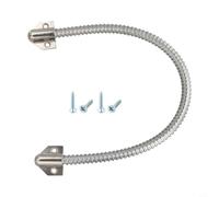 Anello per porta in acciaio inox da 400 mm per linee video | Design a collo d'oca flessibile, facile instradamento dei cavi, si adatta ai telai, nessun danno al cavo, lunghezza 400 mm