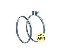 Anello per ricamo - RICO DESIGN - Petrolio - Ã 12,7 cm - Plastica - Colore blu