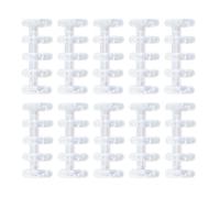 Anello per rilegatura, Anello per rilegatura di libri a 5 anelli - Strisce per notebook con filo metallico traslucido - Strisce di divise a scatto per notebook, pettini con dorsi di rilegat