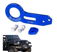 Anello per rimorchio per auto - Kit gancio di traino posteriore per auto,Kit gancio di traino posteriore per da corsa riutilizzabile in lega di alluminio, per rimorchio da corsa con anello
