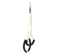 Anello per toelettatura per cani Guinzaglio per toelettatura per animali domestici Girocollo per lavaggio Cinturino per pancia Guinzaglio per cappio Cinturino per toelettatura regolabile(Yellow+green)