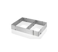 Anello per torta rettangolare regolabile