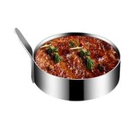 Anello per uova - Anelli per uova in acciaio inox per friggere | Anello rotondo per frittata | Shaper da cucina | ad anello per friggere | Stampo per uova fritte | Stampo per uova fritte