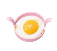 Anello per uova in silicone - Anello da forno rotondo resistente, Creatore di pancake resistente al calore, accessorio da cucina, strumento per la colazione con facile sblocco | Anelli affidabili con
