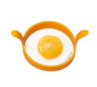 Anello per uova in silicone - Anello da forno rotondo resistente, Creatore di pancake resistente al calore, accessorio da cucina, strumento per la colazione con facile sblocco | Anelli affidabili con