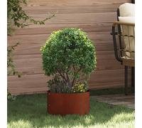 vidaXL Set di Vasi in Acciaio Corten Acciaio corten Media Durevole